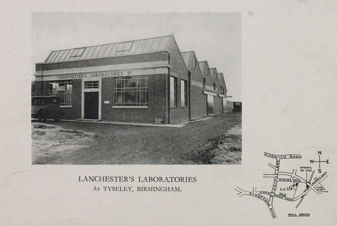 Lanchester’s Laboratories Limited