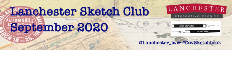 Lanchester SketchClub online – September’s theme: Turning Circles