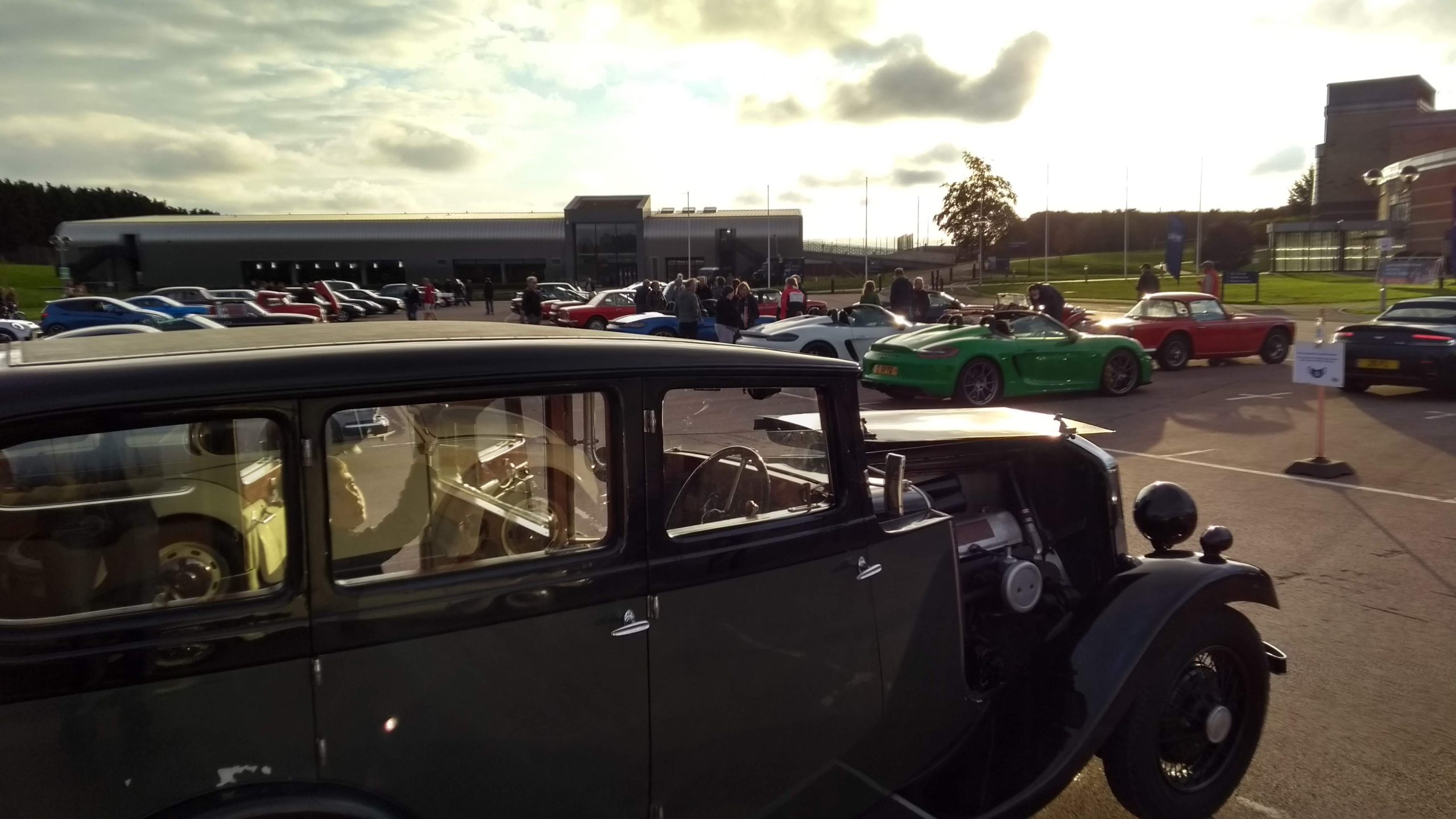 1932 Coventry University Lanchester finally hits the road at the Gaydon Gathering